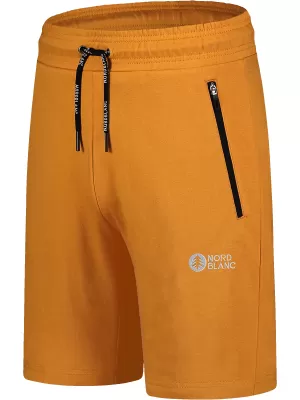 Baumwollshorts für Herren NORDBLANC RELAXEDFIT NBSPM8254 BERNSTEIN