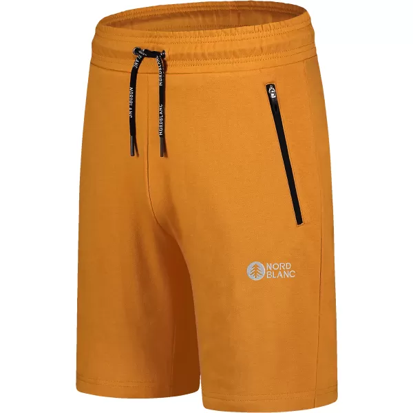  Baumwollshorts für Herren NORDBLANC RELAXEDFIT NBSPM8254 BERNSTEIN 