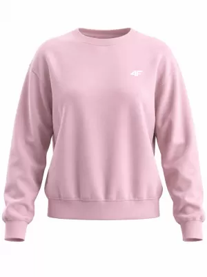 Damen-Sweatshirt 4F WMM00TSWSF2534 HELLROSA