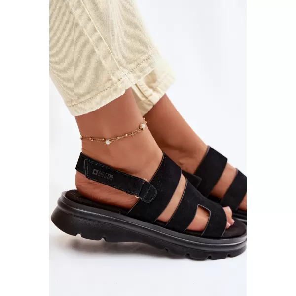  Damensandalen BIG STAR SHOES TT274484 SCHWARZ 