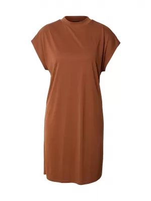 Kleid URBAN CLASSICS TB2598 ZIMTBRAUN