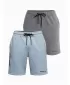 Herren-Shorts OMBRE Z127 HELLBLAU/GRAU