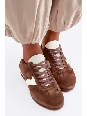 Damen-Sneaker ZAZOO N1412/772/1098 MOKKA