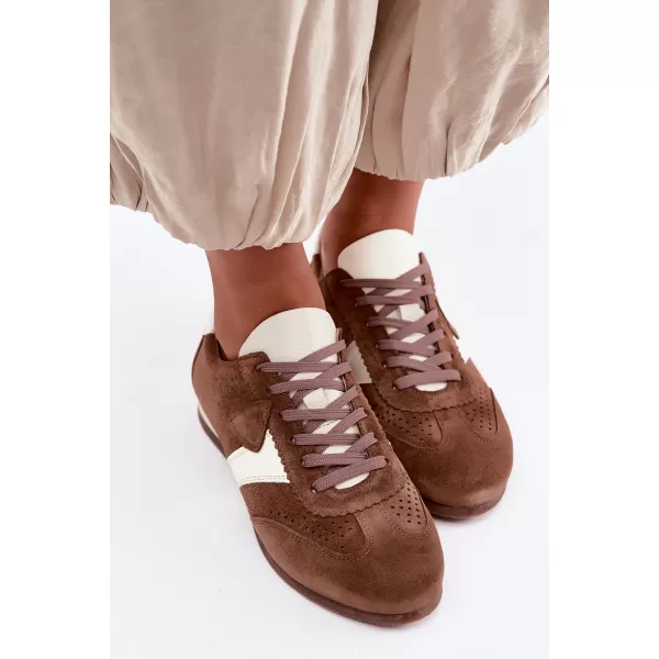  Damen-Sneaker ZAZOO N1412/772/1098 MOKKA 