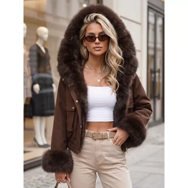  Damenjacke DSTREET TY5834 BRAUN 
