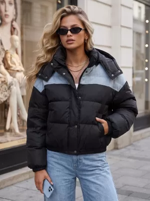 Damenjacke DSTREET TY6087 SCHWARZ