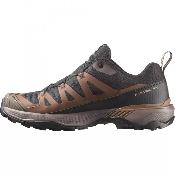  Herrenschuhe SALOMON X ULTRA 360 GORE-TEX L45473300 SCHWARZ/DUNKLES MÖWENGRAU/DUNKLE ERDE 