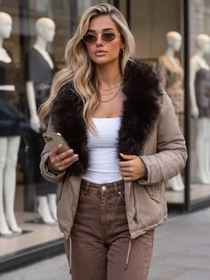Damenjacke DSTREET TY5913 FANGO
