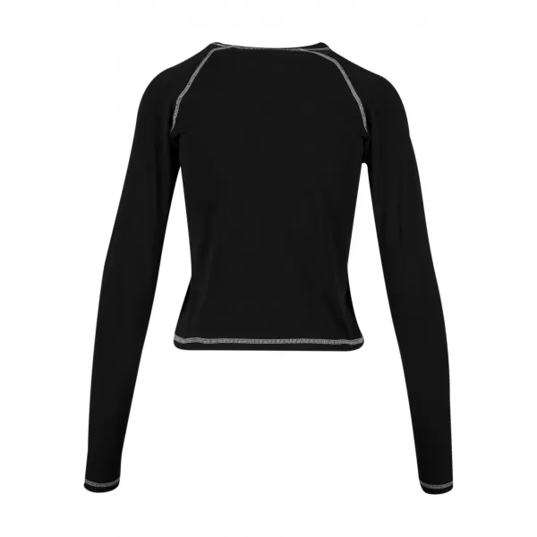  Damen-T-Shirt URBAN CLASSICS TB7730 SCHWARZ 