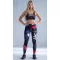 Damen Premium Long Funktionsleggings (neue Größen) ALTISPORT VOJ/ALW036LEG05 HEXA SCHWARZ