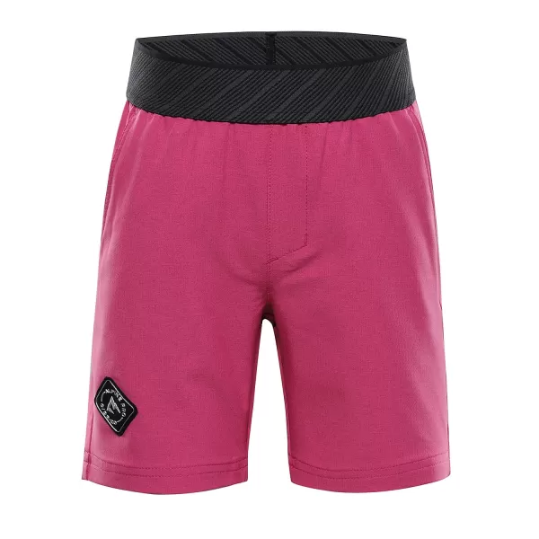  Kindershorts ALPINE PRO ZAMBO 3 FUCHSIAROT 