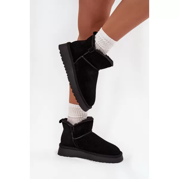  Schneemänner für Frauen VINCEZA 97961 SCHWARZ 