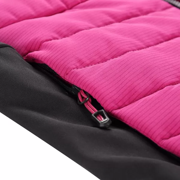  Kinderjacke ALPINE PRO GERLO FUCHSIAROT 