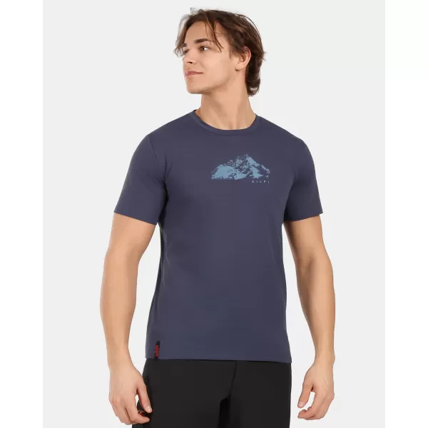  Funktions-T-Shirt für Herren KILPI DIXIE-M 1M0303KI DUNKELBLAU 
