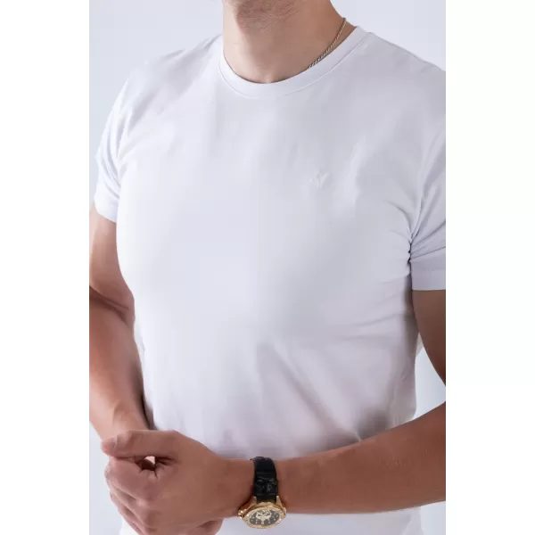  Herren-T-Shirts NEBBIA MIKE MUSCLE FIT 158 WEIß 