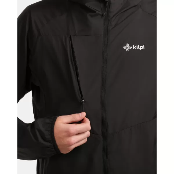  Windjacke für Herren KILPI ROSA-M 1M0109KI SCHWARZ 