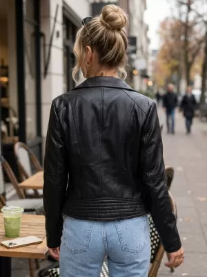 Damenjacke DSTREET TY5723 SCHWARZ