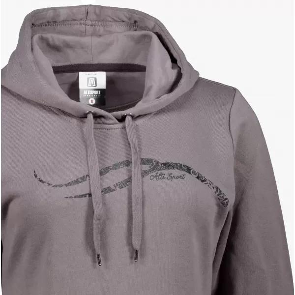  Erweitertes Damen-Sweatshirt ALTISPORT ALW001419 STAHLGRAU 