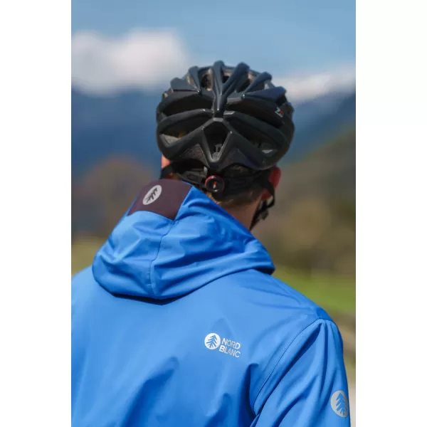  Wasserdichte Softshelljacke für Herren NORDBLANC EXPEDITIOUS NBSSM8323 BLAU 