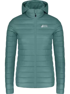 Steppjacke für Damen NORDBLANC NIMBUS WJL8395 GRÜN