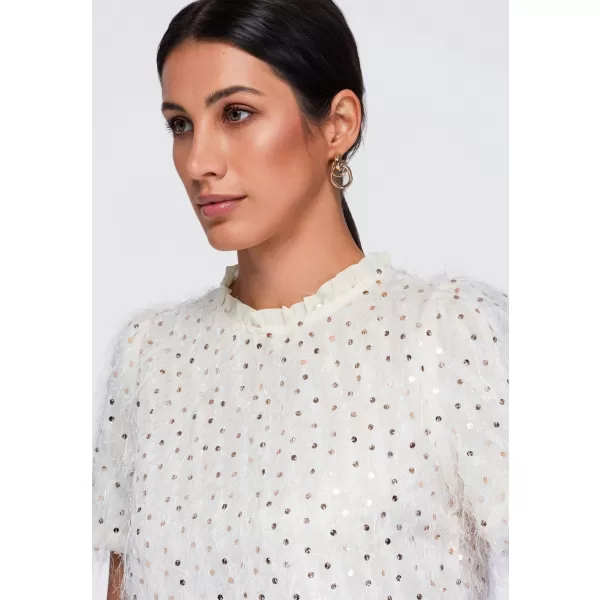  Damenbluse OMBRE OW-TS-E0089 BEIGE 