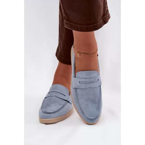  Damenmokassins BOTO QQ-278 BLAU 