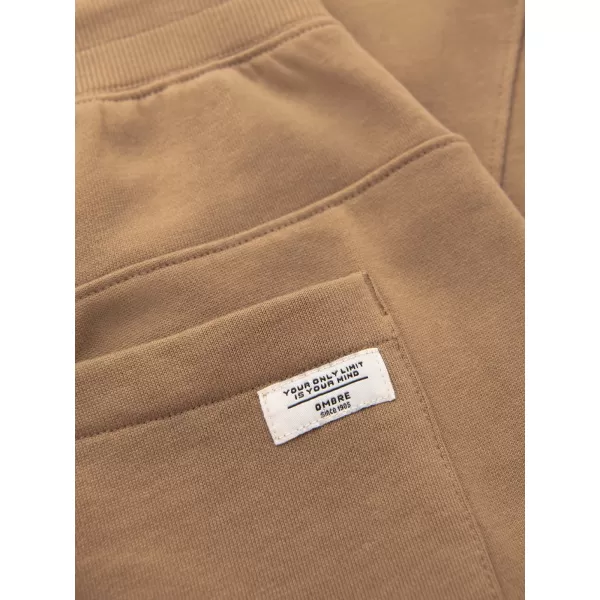  Herren-Jogginghose OMBRE OM-PABS-0305 BRAUN 