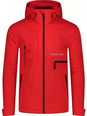 Wasserdichte Herrenjacke NORDBLANC RIGID NBSJM8313 ROT