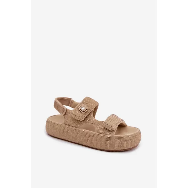  Damensandalen GOE TT2N4101 BEIGE 
