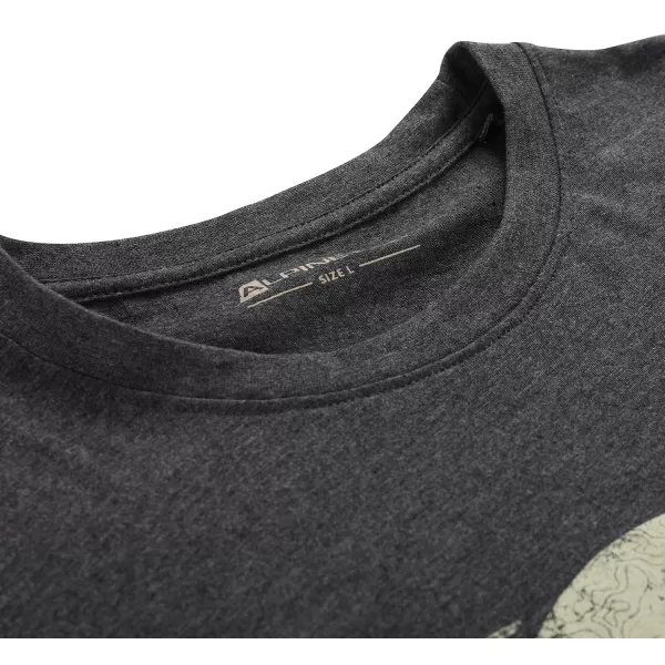 Funktions-T-Shirt für Herren ALPINE PRO GREM 3 SCHWARZE VARIANTE PA 