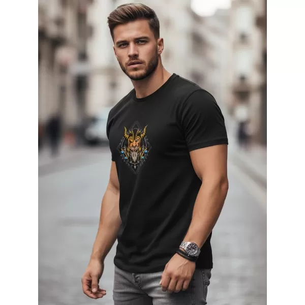  Herren-T-Shirt DSTREET NX0144R-BK SCHWARZ 