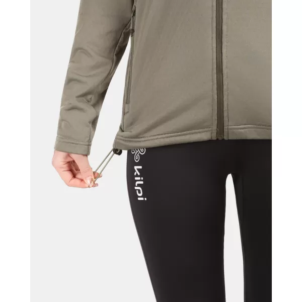  Fleece-Sweatshirt für Damen KILPI SEVELEN-W 1L0203KI GRÜN 