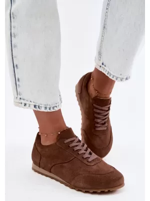 Damen-Sneaker ZAZOO N1422 BROWN