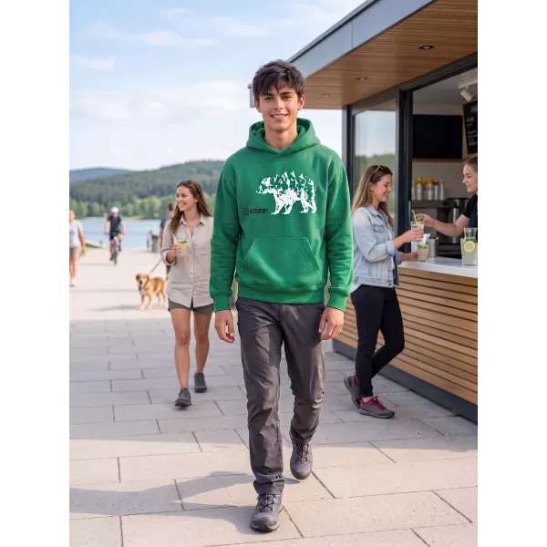  Kinder-Sweatshirt ALTISPORT ALM193422 MITTELGRÜN 