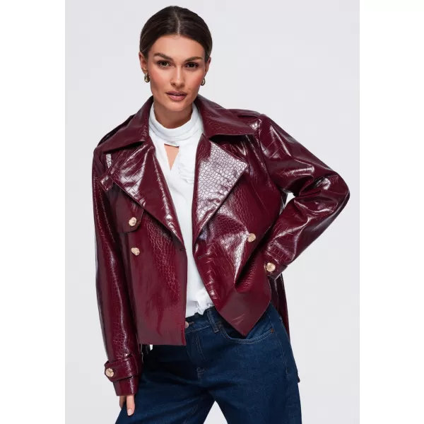  Damenjacke OMBRE OW-JAFL-0144 BURGUND 