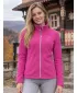 Fleece-Sweatshirt für Damen ALTISPORT ILKI FUCHSIE