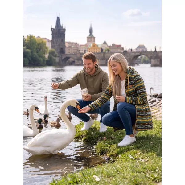  Fleece-Sweatshirt für Damen ALTISPORT ILANI KHAKI 