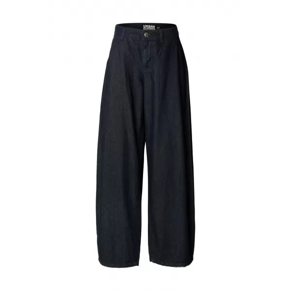  Damenhosen URBAN CLASSICS TB8296 BLAU GESPÜLT GEWASCHEN 