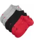 Socken PUMA UNISEX SNEAKER PLAIN 3P 93862401 SCHWARZ/ROT