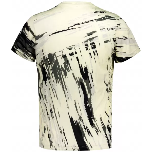 Hochwertiges Funktions-T-Shirt für Herren ALTISPORT VOJ/ALM010TR01 ELFENBEIN/SCHWARZ 