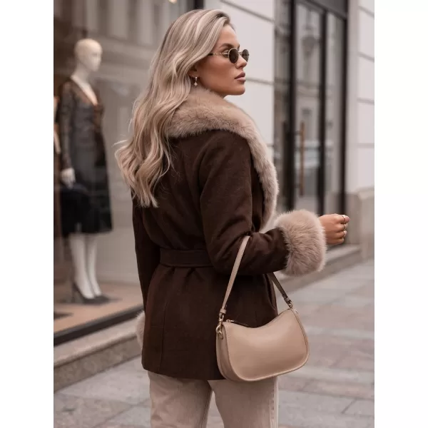  Damenmantel DSTREET TY6079 BRAUN 