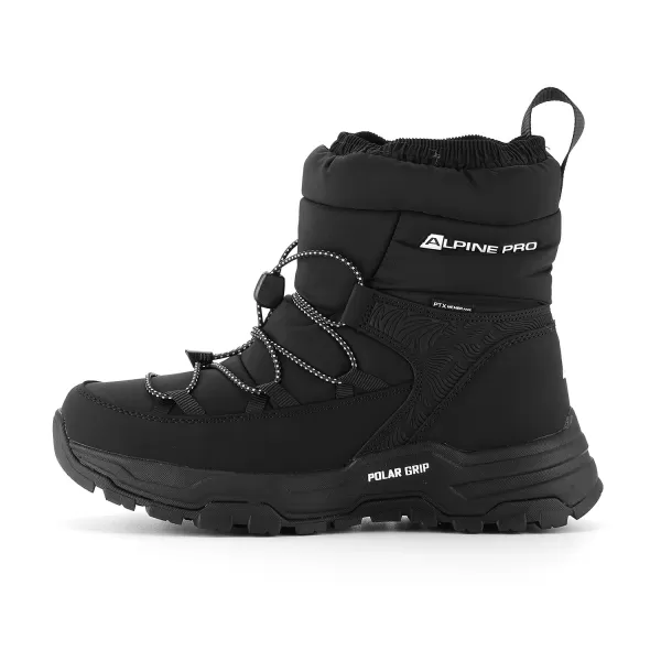  Winterstiefel für Damen ALPINE PRO NORSA SCHWARZ 