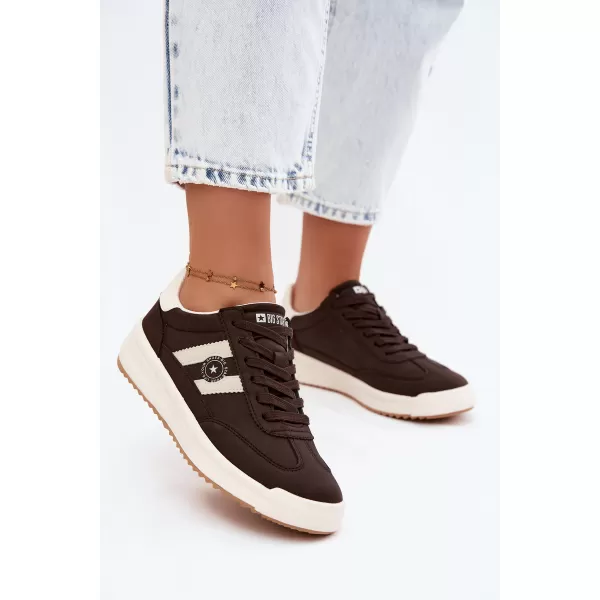  Damen-Sneaker BIG STAR SHOES UU274024 BRAUN/BEIGE 