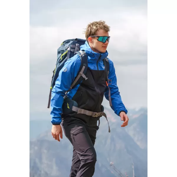  Wasserdichte Softshelljacke für Herren NORDBLANC EXPEDITIOUS NBSSM8323 BLAU 