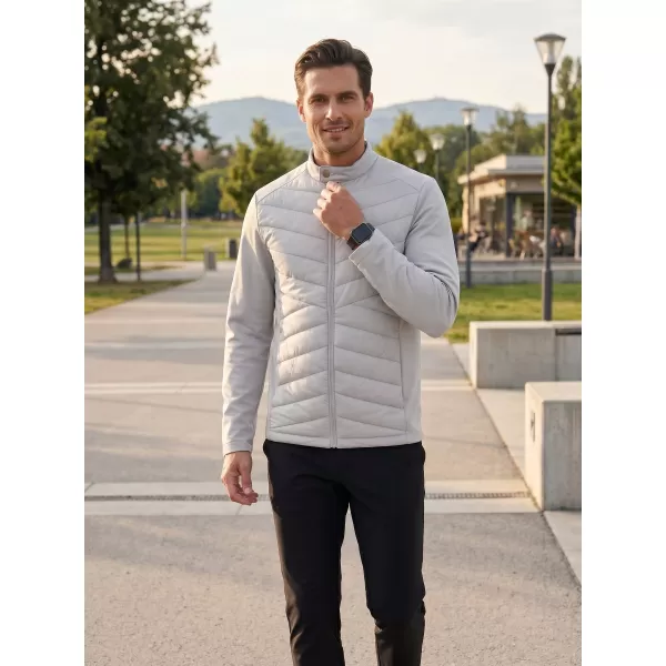  Hybridjacke für Herren MALFINI PREMIUM CROSS 555 SILBERGRAU 