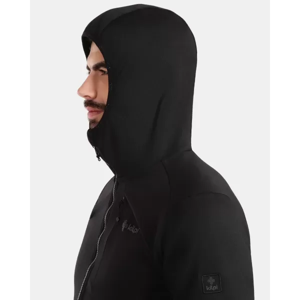  Fleece-Sweatshirt für Herren KILPI SEVELEN-M 1M0202KI SCHWARZ 
