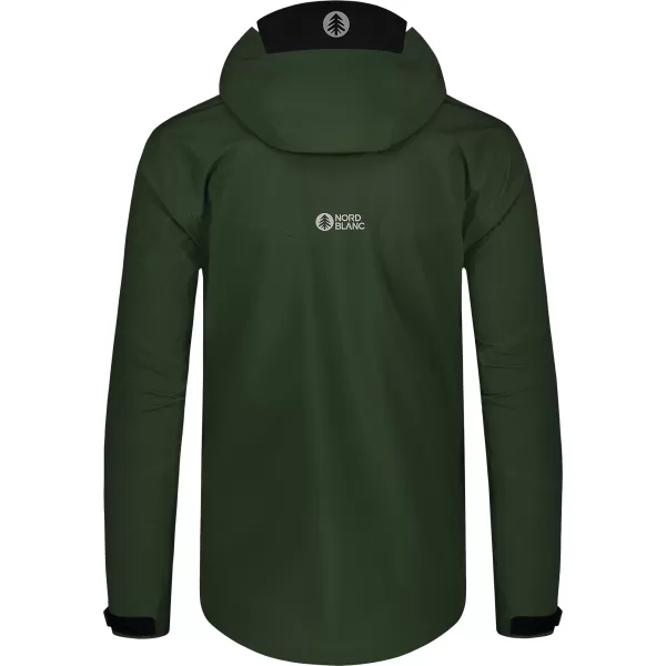  Wasserdichte Herrenjacke NORDBLANC FORTRESS NBSJM8312 GRÜN 