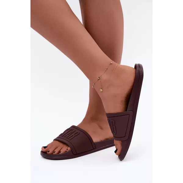  Damenhausschuhe BIG STAR SHOES UU274072 BRAUN 