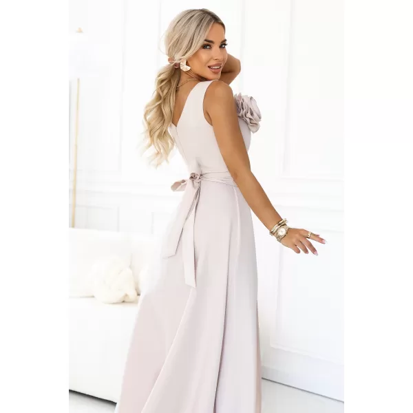  Damenkleid NUMOCO 669-3 BEIGE 