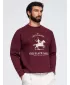 Herren-Sweatshirt OMBRE OM-SSNZ-0267 BURGUND